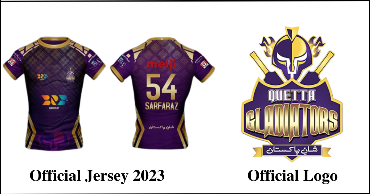 Quetta Gladiators Jersey 2023