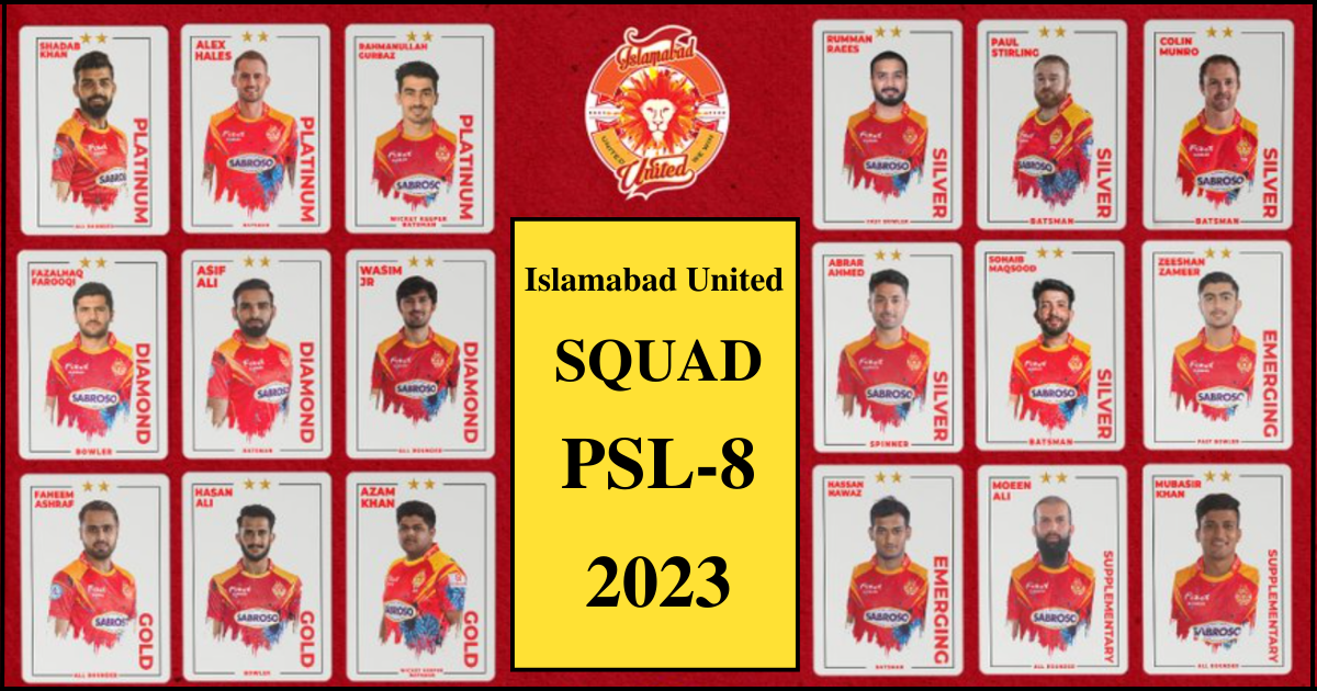 Islamabad United players